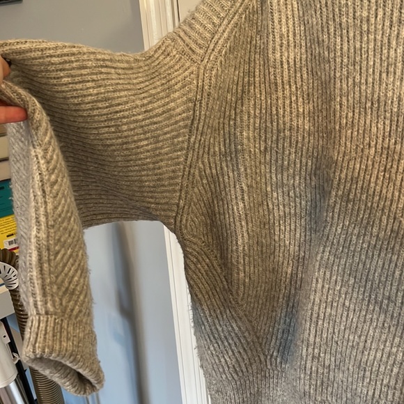 gray chunky turtleneck - Picture 6 of 6